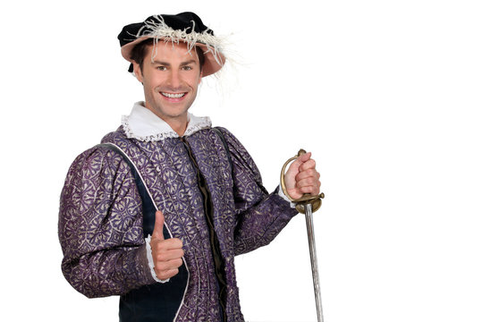 Knight giving it a thumbs up