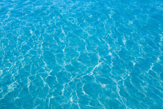 blue ocean water surface