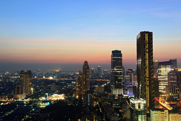 Obraz premium Bangkok Skyline cityscape