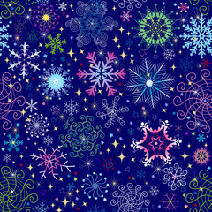 Christmas seamless pattern