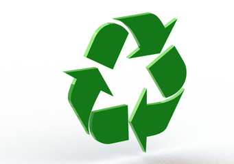 Obraz premium recycling symbol