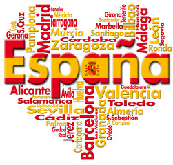 Fototapeta premium I Love España