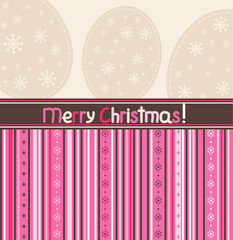 Beautiful Christmas background with snowflakes.