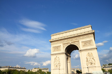Fototapeta premium Paris - Arch of Triumph