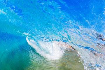 Obraz premium Blue Ocean Wave