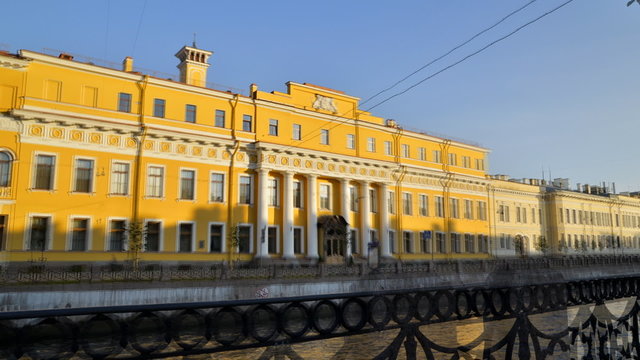 The Yusupov Palace in St. Petersburg, Russia