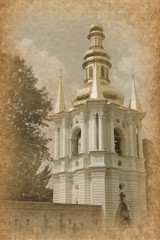 Obraz premium Kiev-Pechersk Lavra monastery in Kiev. Ukraine