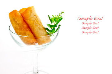 cocktail springrolls