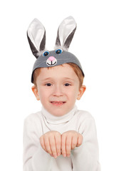 Little hare boy