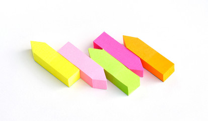 Colorful arrow memo stick