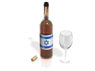 BOTTLE  OF WINE ISRAEL