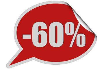 SP-Sticker rot curl oben -60 PROZENT