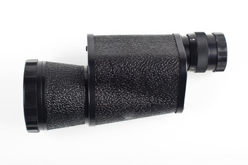 black monocular
