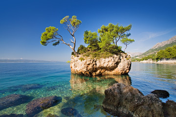 brela, croatia