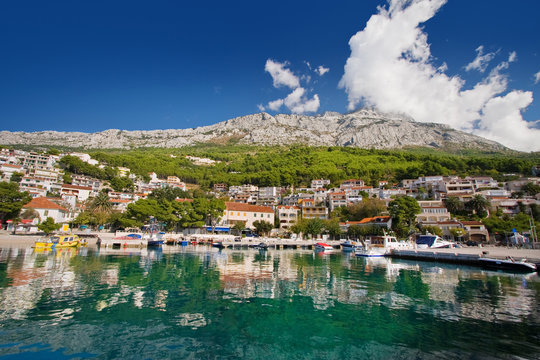 brela, croatia