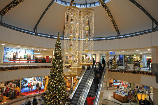 Weihnachten im Shopping Center