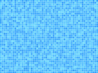 blue mosaic background
