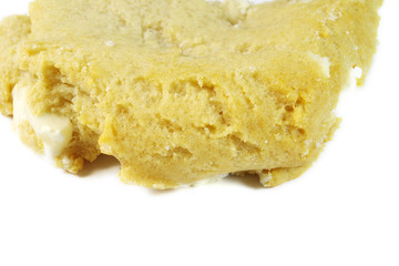 Close-up of a White Chocolate Chip Cookie