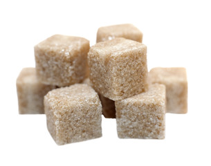 sucre brun de canne en morceaux