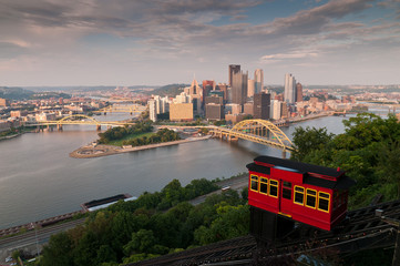 Pittsburgh Skyline - obrazy, fototapety, plakaty