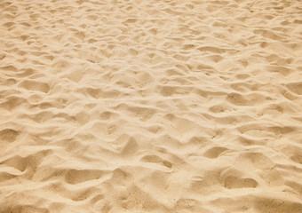 texture of yellow sand on the beach