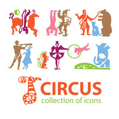 Circus-collection-icons