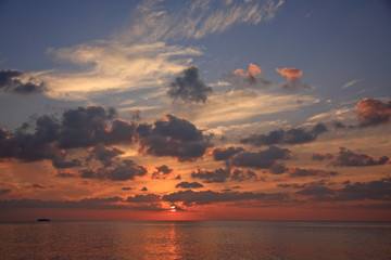 Maldivian sunrise