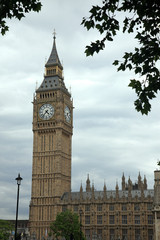 Fototapeta na wymiar Big Ben, Houses of Parliament, Westminster Palace, London gothic
