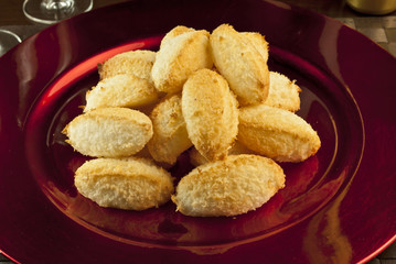 biscotti al cocco gratuggiato