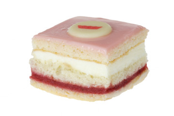 Victoria Iced Sponge Slice