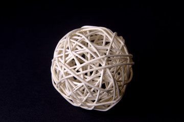 wicker ball