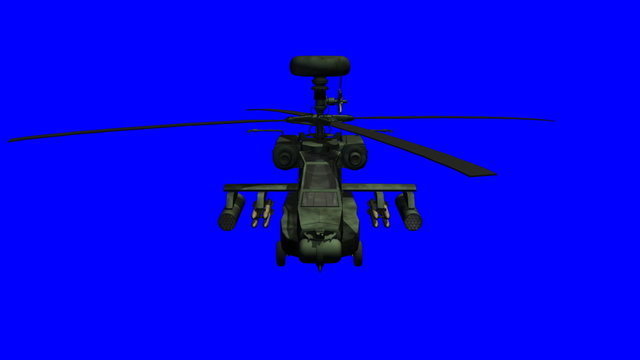 Apache helicopter bluescreen