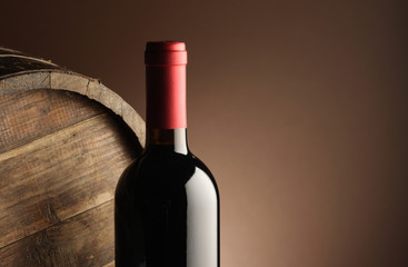 red wine bottle
