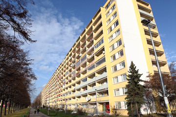 Tower blocks in Prague, Czech republic