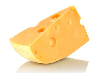 Сheese isolated on white