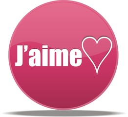 bouton j'aime