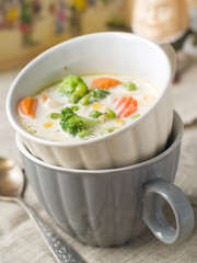 vegetables soup