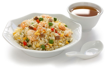 fried rice, chinese cuisine, yangzhou style