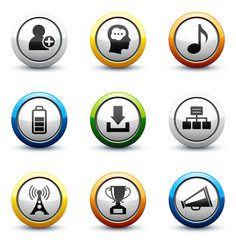 icône bouton internet