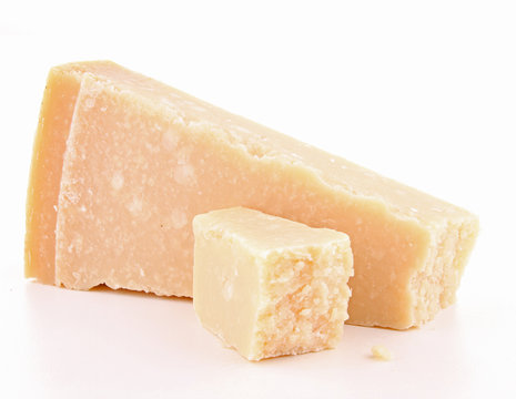 isolated parmesan