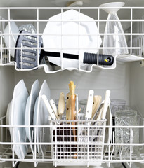 Dishwasher and Dirty Dishes