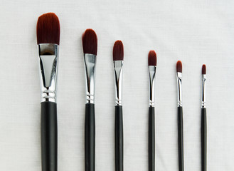 Set of paiint brushes