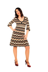 Fototapeta premium girl wearing a summer dress