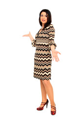 girl wearing a summer dress