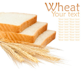 Wheat product and ears