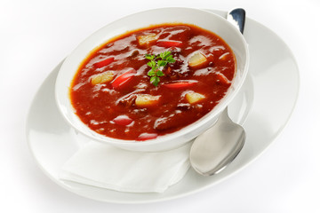 Ungarische Gulaschsuppe