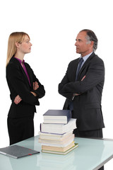 A disagreement