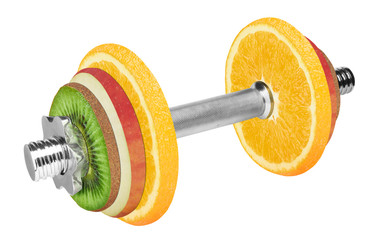 Fruit dumbbell
