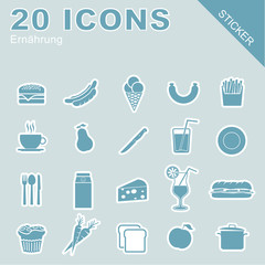 20 Icons Ernährung