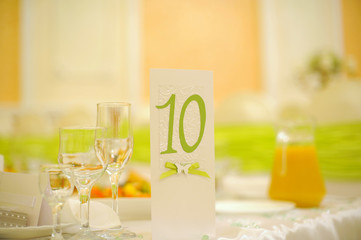 accent of number ten